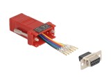 Cablu adaptor D-Sub 9pin soclu RJ12 soclu