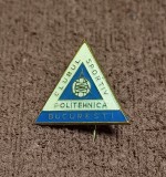 Insigna fotbal - Clubul Sportiv &quot;POLITEHNICA&quot; BUCURESTI