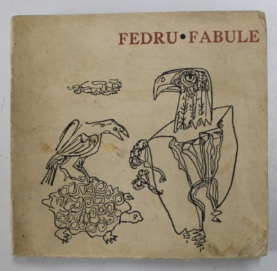 FABULE de FEDRU , 1966 *EDITIE BROSATA foto