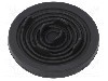 Man&amp;#351;on pentru cabluri, panou 1,5...3mm, {{Material}}, MOREK - T-RGDM50 RAL 9005 UL94V-0
