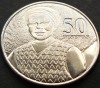 Moneda 50 PESEWAS - GHANA, anul 2007 * cod 3865 = UNC, Africa
