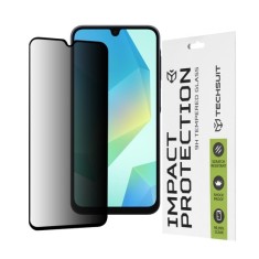 Folie pentru Samsung Galaxy A16 4G / A16 5G - Techsuit 111D Privacy Full&nbsp;Glue - Black