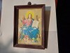CY Iconita ortodoxa "Domnul Iisus" / lito sub plexi in rama plastic / 10 x 14 cm