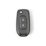 Carcasa cheie telecomanda compatibila Renault, 2 butoane, cu lamela metalica (Cod 2220-2)