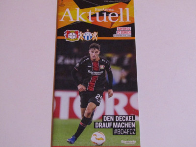 Program meci fotbal BAYER 04 LEVERKUSEN-FC ZURICH(Europa League 08.11.2018) foto