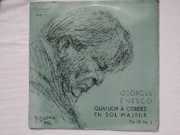 Vinil Georges Enesco-Quatour a cordes en sol majeur op22 No.2 foto