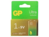 Baterie alcalină 9V 6F22 ULTRA G-TECH - nere&icirc;ncărcabilă, 1buc.