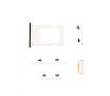 Set Butoane Laterale iPhone 14 / 14 Plus, Argintiu - Calitate Premium