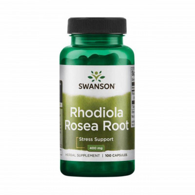 Rhodiola Rosea Root 400 miligrame 100 capsule Swanson foto