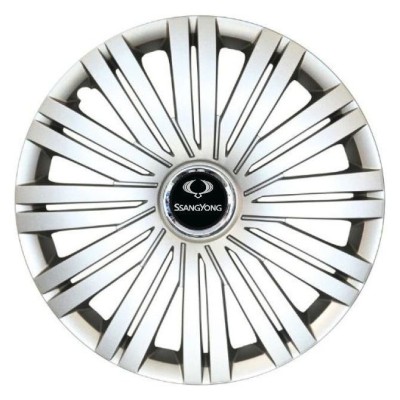 Set 4 Capace Roti R16, Potrivite Jantelor de 16 inch, Pentru SsangYoung, Model 422 foto