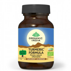 Turmeric Formula previne natural inflamatiile, 60 capsule, Organic India