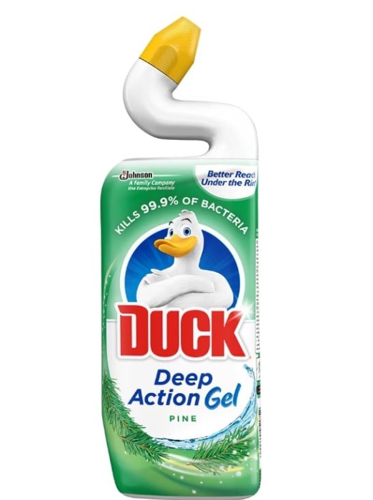 DUCK Dezinfectant WC Action Gel , 2 bucati X 750 ml
