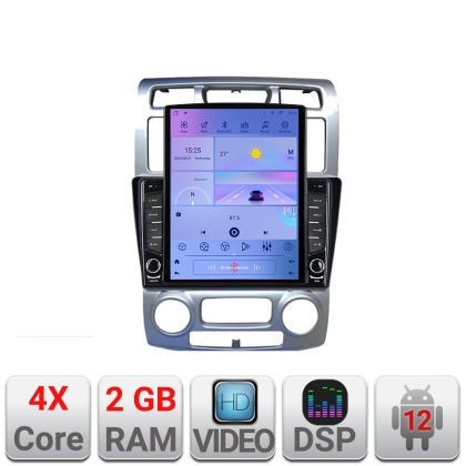 Navigatie Kia Sportage 2005-2007 K-0023 ecran tip TESLA 9.7&quot; cu Android Radio Bluetooth Internet GPS WIFI 2+32 DSP Qua CarStore Technology