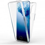 Husa 360 compatibila cu Samsung Galaxy S20 FE, V2 Transparent fata+spate