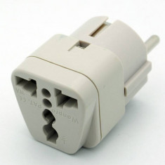 Adaptor priza UK la CEE 7/4 schuko