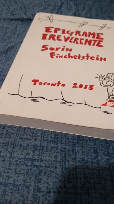 EPIGRAME IREVERENTE -SORIN FINCHELSTEIN /NOUA