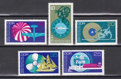 Germania RDG 1972 - Societatea pentru Sport și Tehnologie, MNH foto