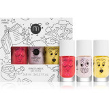 Nailmatic Kids set de lacuri de unghii Sissi, Elliot, Lulu(pentru copii)