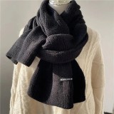 Cumpara ieftin Fular tricotat cu model impletit