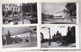 Bnk foto - Targu Mures 1976 - lot 4 fotografii, Alb-Negru, Romania de la 1950, Cladiri