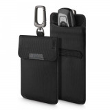 Husa de protectie Spigen Pouch Keyless RFID Signal Blocker Negru