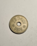 20 bani 1906 fara J