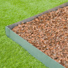 Nature Borduri de gradina, 3 buc., 91,4x10,2 cm, otel GartenMobel Dekor, vidaXL