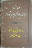 PAGINI ALESE-P.P. NEGULESCU