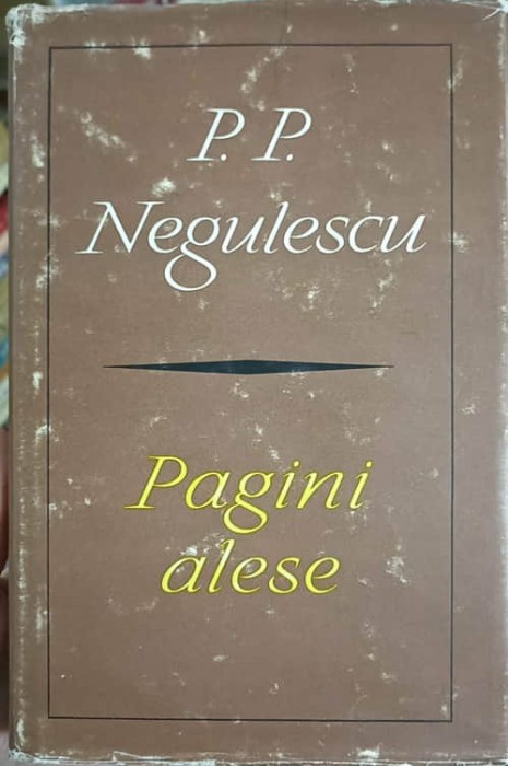PAGINI ALESE-P.P. NEGULESCU-238569