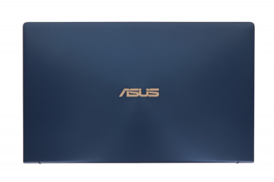 Capac Display cu balamale Laptop, Asus, ZenBook 14 UM433IQ, UM433DA, 13N1-94A0402, 90NB0MQ5-R7A000, Royal Blue foto