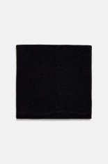Medicine fular impletit barbati, culoarea negru, neted