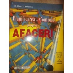 Planificarea si controlul propriei afaceri- D. Michael Spalding