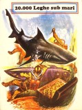 20.000 Leghe Sub Mari &amp; Ali Baba si Cei 40 de Hoti - Jules Verne, Ceres 1980, Coperta Necartonata, Carte Povesti Copii