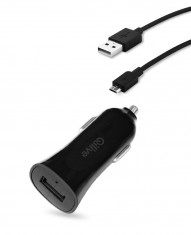 Pachet incarcare EVO Qilive format din incarcator auto si cablu microUSB 1.2m foto