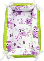 Reductor Bebe Bed Nest Deseda Bufnite violet foto