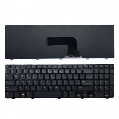 Tastatura laptop noua Dell Inspiron 15 3521 15R 5521 2521 Glossy Frame Black Layout US