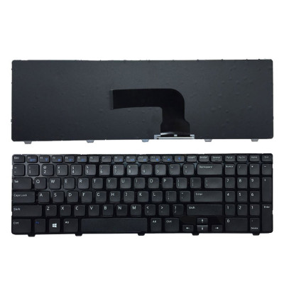 Tastatura laptop noua Dell Inspiron 15 3521 15R 5521 2521 Glossy Frame Black Layout US foto