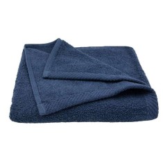 Prosop Merino Din Bumbac/Poliester De Inalta Calitate ,500 Gr/Mp , 70 X 140 Cm ,Culoare Bleumarin