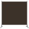 vidaXL Separator de cameră, maro, 175x180 cm, textil 320736