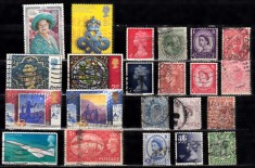 A7 T1 46 - Timbre foarte vechi - Anglia - Marea Britanie si colonii