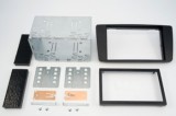 Rama Radio 2DIN Skoda Octavia (1Z) 2004-2013 &amp; Yeti (5L) 2009-, Negru, Adaptor Auto