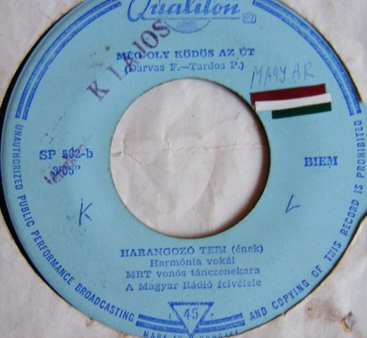 Harangoz&oacute; Ter&eacute;z - &Ouml;rd&ouml;gt&aacute;nc -Qualiton - SP 582