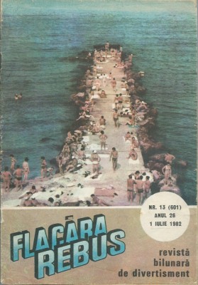 Revista Flacara Rebus nr. 13 / 1 iulie 1982 foto