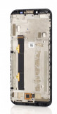 LCD Alcatel 1s (2019), OT-5024, Black, Complet SWAP