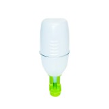 Adapatoare Porumbei Pasari Gaun 1L, Plastic, Anti-Risipa, Igienica, Alb/Verde, 9.5x7x24cm