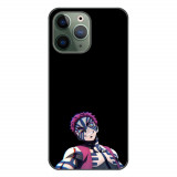 Husa compatibila cu Apple iPhone 11 Pro Silicon Gel Tpu Model Demon Slayer Akaza