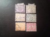 Serie Indiile Olandeze 1902 Cifra , 6 valori stampilate, Stampilat