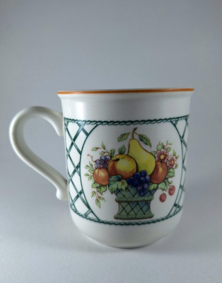 Cana din portelan Villeroy &amp;amp; Boch, Basket - Cana, cos cu fructe foto