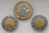 Lot 3 monede bimetal Italia 1000 1.000 lire 1997 Mexic 2 pesos 2011 si 2013 **
