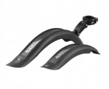 Set 2 aparatori noroi pentru bicicleta cu roti 16&quot;-18&quot;, prindere rapida, culoare... Cod:AWR2178B